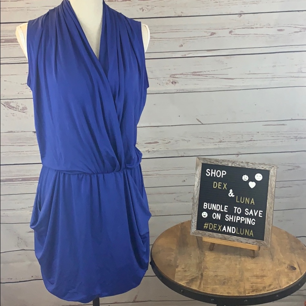 Rachel Roy Periwinkle Slinky Dress